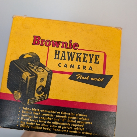 Kodak Brownie Hawkeye Black Camera - Picture 13 of 13
